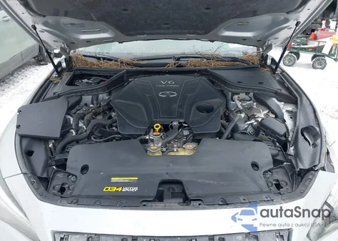 2019 Infiniti Q50 3.0T Luxe z USA, uszkodzony, nr VIN JN1EV7AP3KM518176